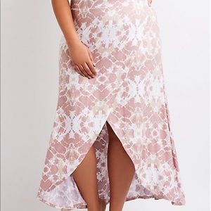Charlotte Russe Tie Dye Maxi Skirt 3X